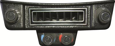 LOUVER UNDERDASH PLASTIC BLACK