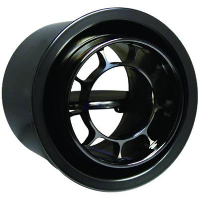 VENT DASH ROUND ALUM BLACK