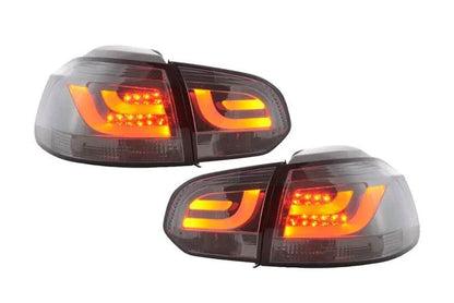 VW Golf Mk6 GTI LED Bar Clear/Smoked Tail Lights V1 (2008-2014)