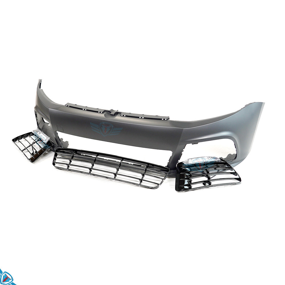 2010-2014 Volkswagen Jetta (MK6) R Style Polypropylene Front Bumper Conversion Kit | E3Tuning