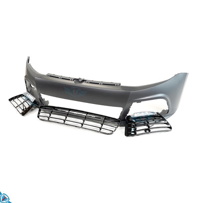 2010-2014 Volkswagen Jetta (MK6) R Style Polypropylene Front Bumper Conversion Kit | E3Tuning
