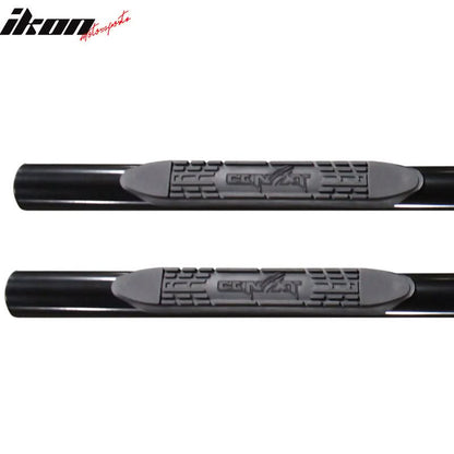 2009-2023 Dodge Ram 1500 Quad Cab Black Side Step Bar Running Board