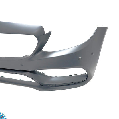 2019-2021 Mercedes-Benz C-Class Facelift (W205) C63 AMG Style Polypropylene Front Bumper Conversion Kit | E3Tuning
