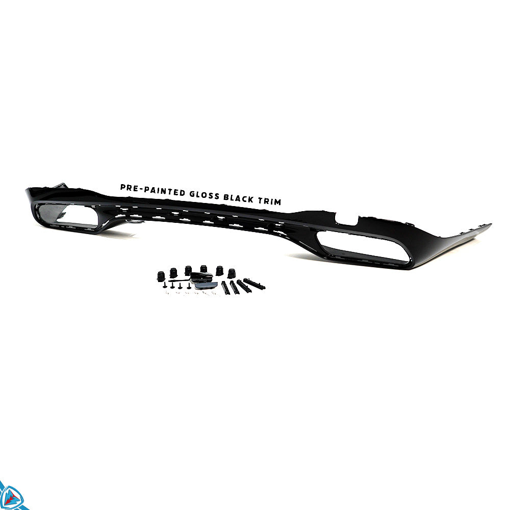 2022-2025 Mercedes-Benz C-Class Pre-Facelift (W206) C63 AMG Style Polypropylene Rear Bumper Conversion Kit | E3Tuning
