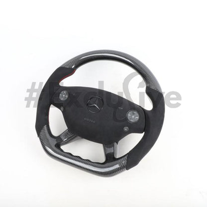 2008-2012 Mercedes Benz S Class W221 / CL Class W216  Custom Steering Wheel by Exclusive Steering for