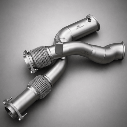 WCE Catless S58 Downpipes - F97 X3M / F98 X4M