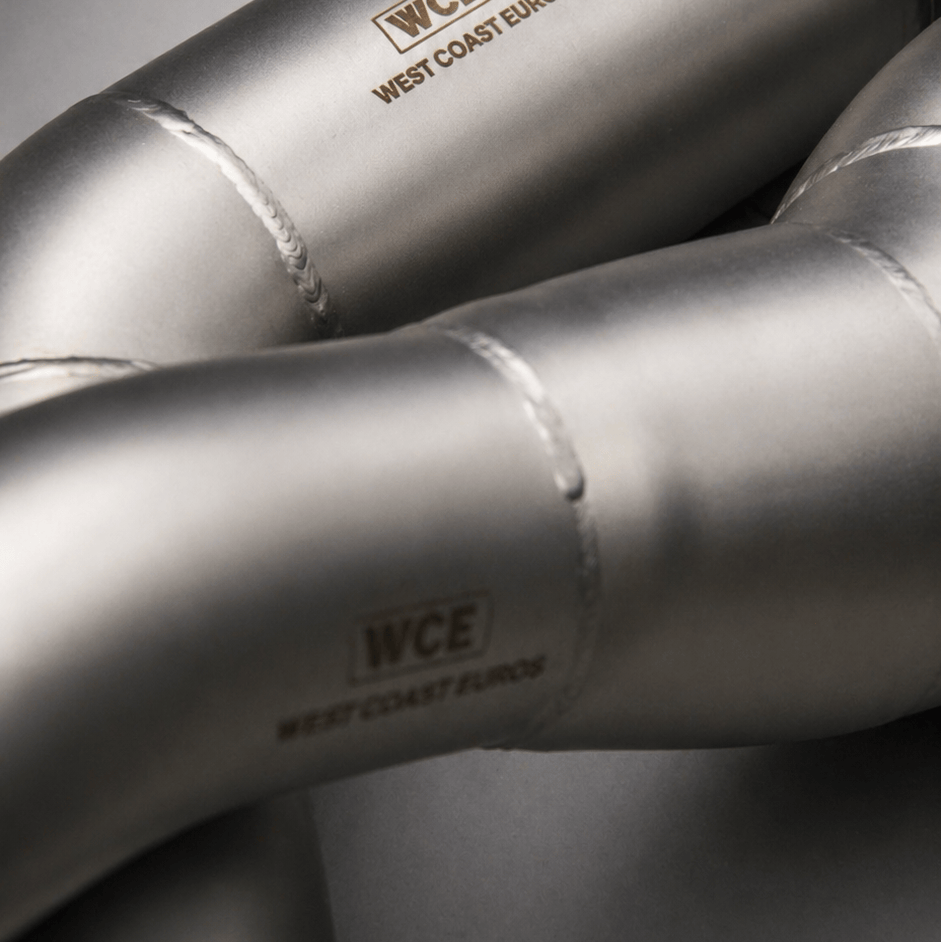 WCE Catless S58 Downpipes - F97 X3M / F98 X4M