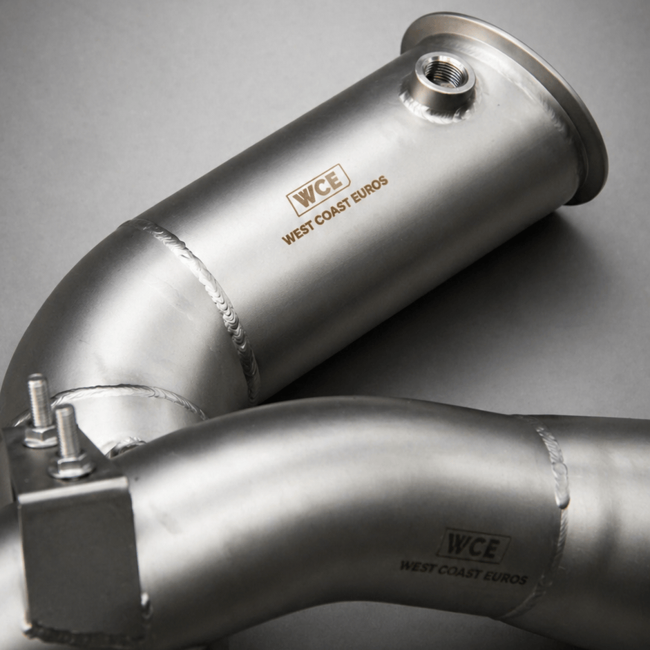 WCE Catless S58 Downpipes - F97 X3M / F98 X4M