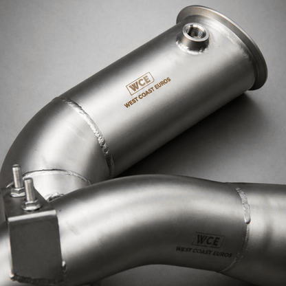 WCE Catless S58 Downpipes - F97 X3M / F98 X4M