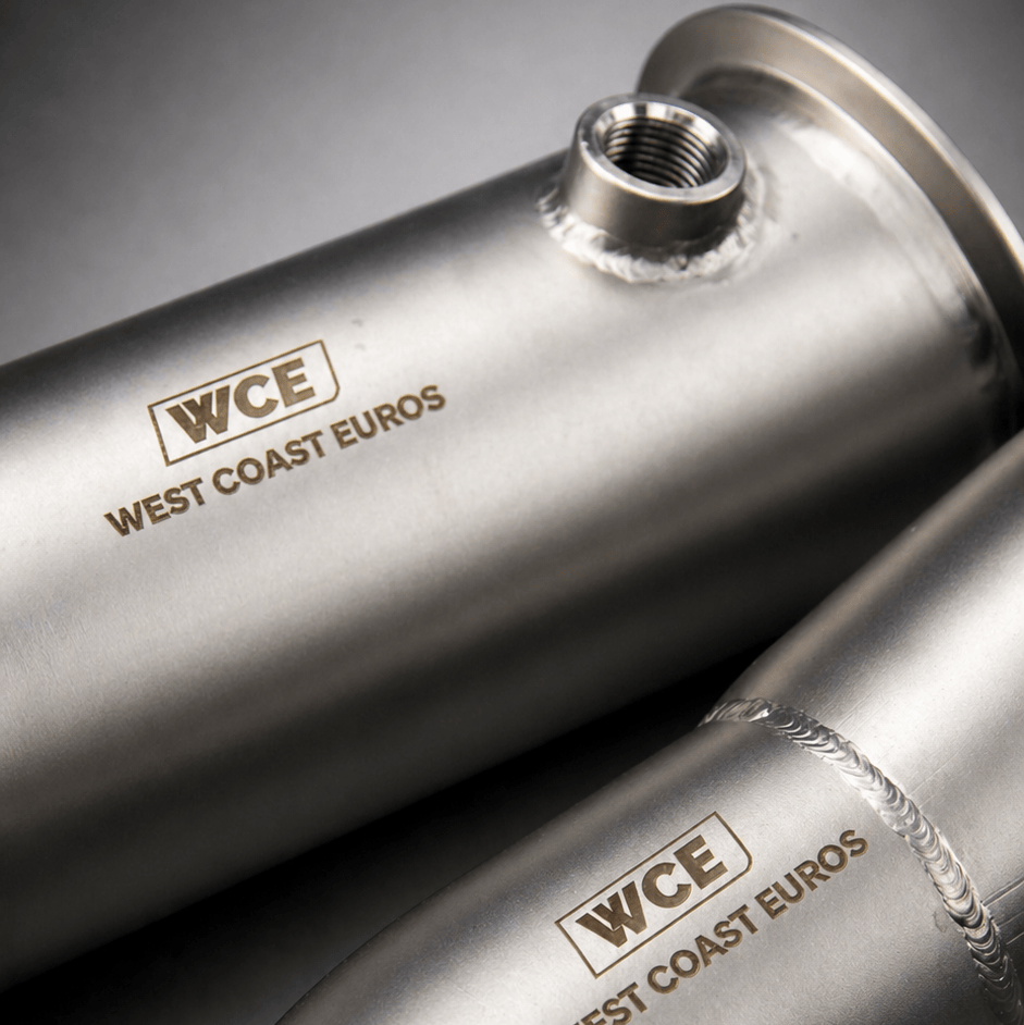 WCE Catless S58 Downpipes - F97 X3M / F98 X4M