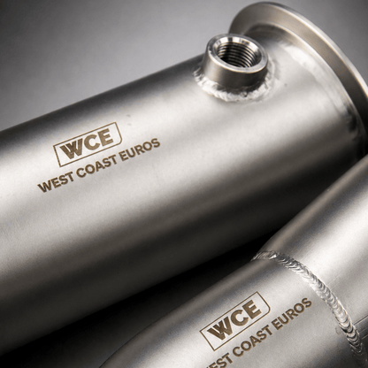 WCE Catless S58 Downpipes - F97 X3M / F98 X4M