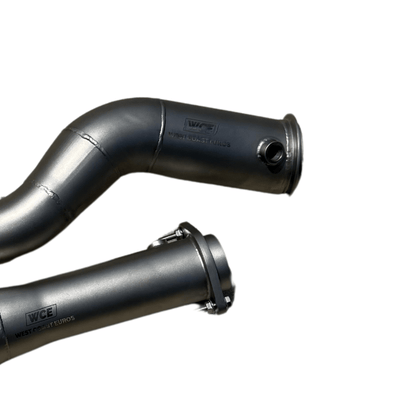 WCE S58 Downpipes w/ Flex Section - G80 M3 / G82 M4 / G87 M2