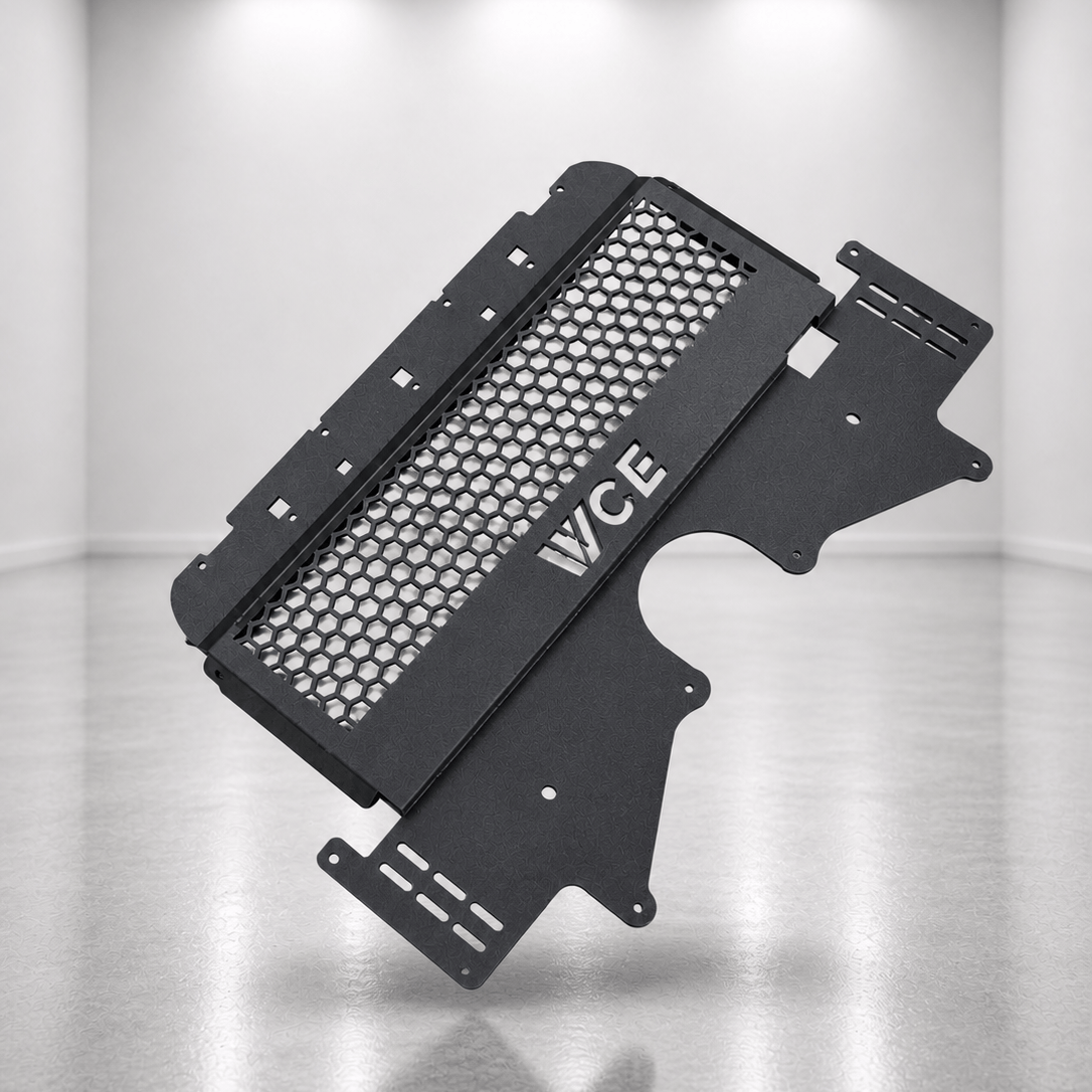 WCE S58 Metal Oil Cooler Guard Skid Plate -  G80 M3 / G82 M4 / G87 M2