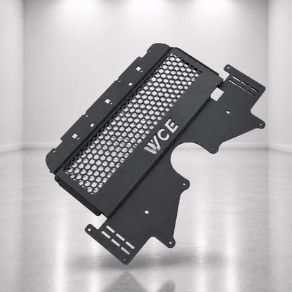 WCE S58 Metal Oil Cooler Guard Skid Plate -  G80 M3 / G82 M4 / G87 M2