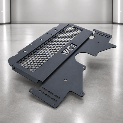 WCE S58 Metal Oil Cooler Guard Skid Plate -  G80 M3 / G82 M4 / G87 M2