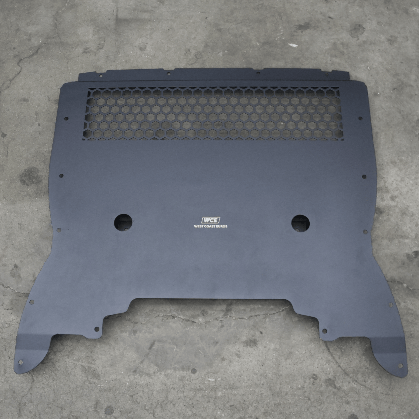 WCE S63TU Metal Oil Cooler Guard Skid Plate -  F90 M5