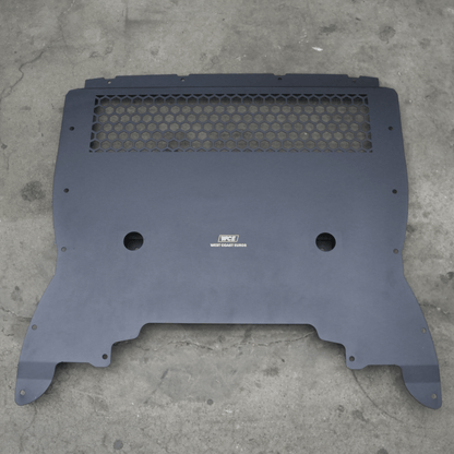 WCE S63TU Metal Oil Cooler Guard Skid Plate -  F90 M5