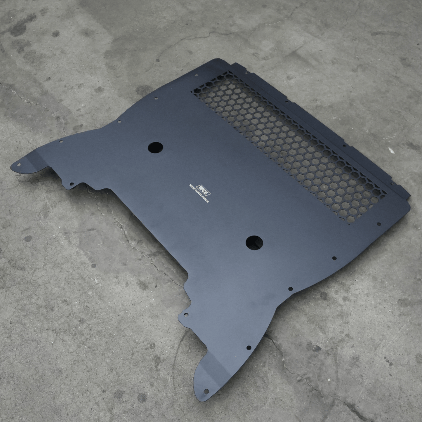 WCE S63TU Metal Oil Cooler Guard Skid Plate -  F90 M5