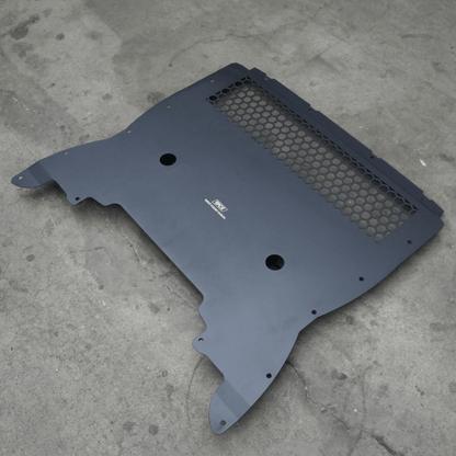 WCE S63TU Metal Oil Cooler Guard Skid Plate -  F90 M5