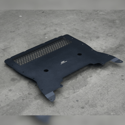 WCE S63TU Metal Oil Cooler Guard Skid Plate -  F90 M5