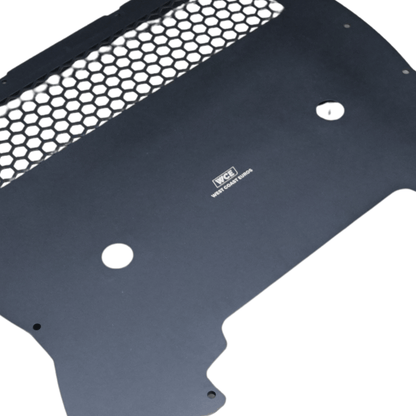 WCE S63TU Metal Oil Cooler Guard Skid Plate -  F90 M5
