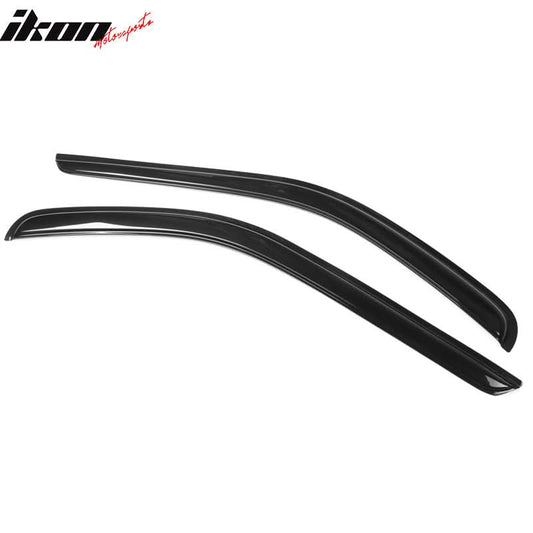 2014-2020 Ford Transit Slim Style Smoke Window Visor Rain Guard Acylic