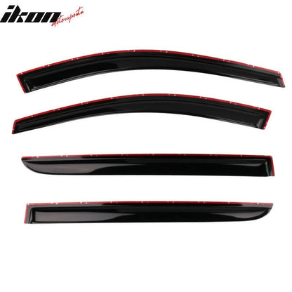 2005-2007 Honda Odyssey Acrylic 4PC Tap On Window Visors Rain Guard