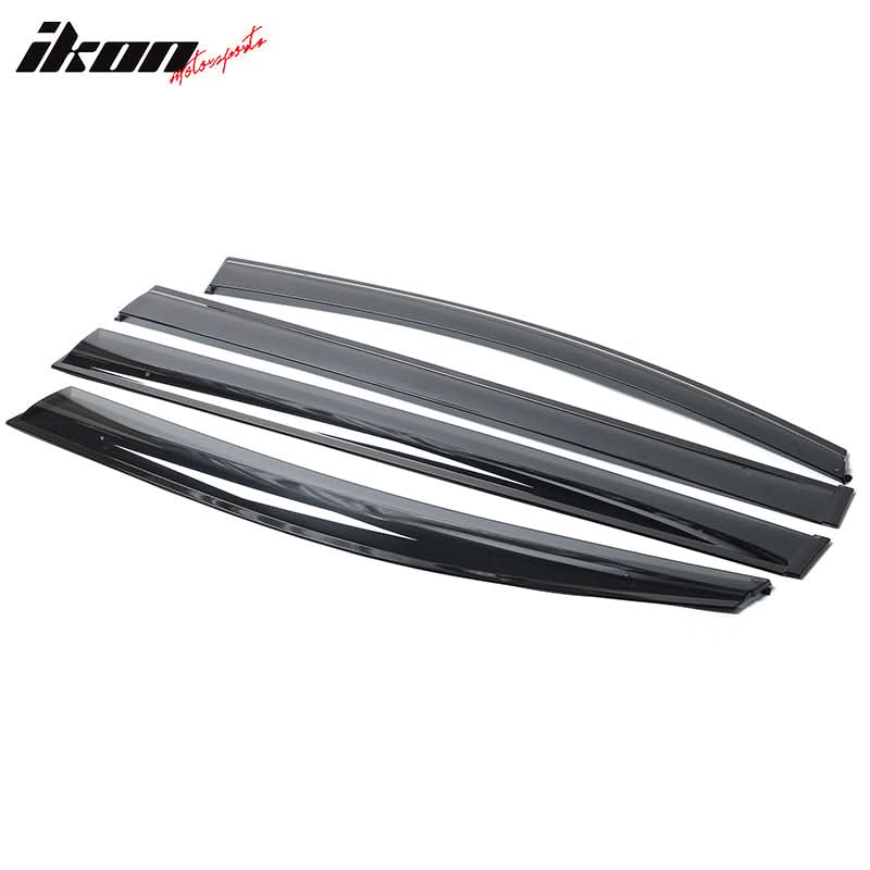 2011-2020 Toyota Sienna Acrylic 4PC Window Visors Tape On Rain Guard