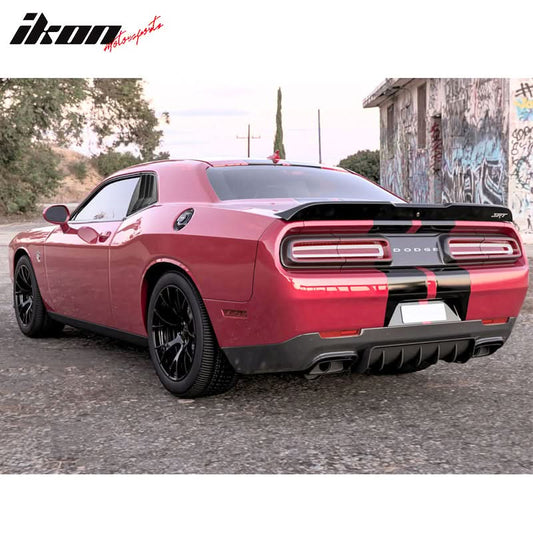 2008-2023 Dodge Challenger XE V3 Style Side Window Louver Scoop PP