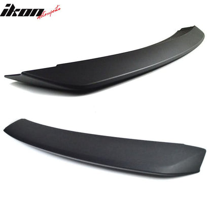 Fits 05-09 Ford Mustang Rear Window Louver + Trunk Spoiler Matte Black