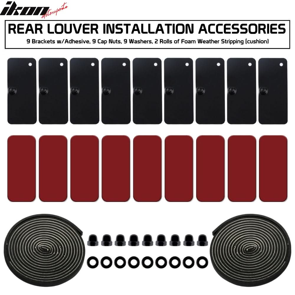 2013-2020 Scion FRS Rear Window Louver Guard