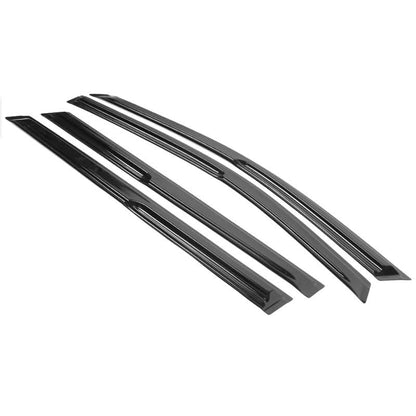 2014-2019 Toyota Highlander Acrylic 4PC Window Visors Tape On Guard
