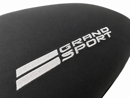 Embroidery Vinyl Console Armrest Cover Compatible With Chevy Corvette C7 2017 2018 2019