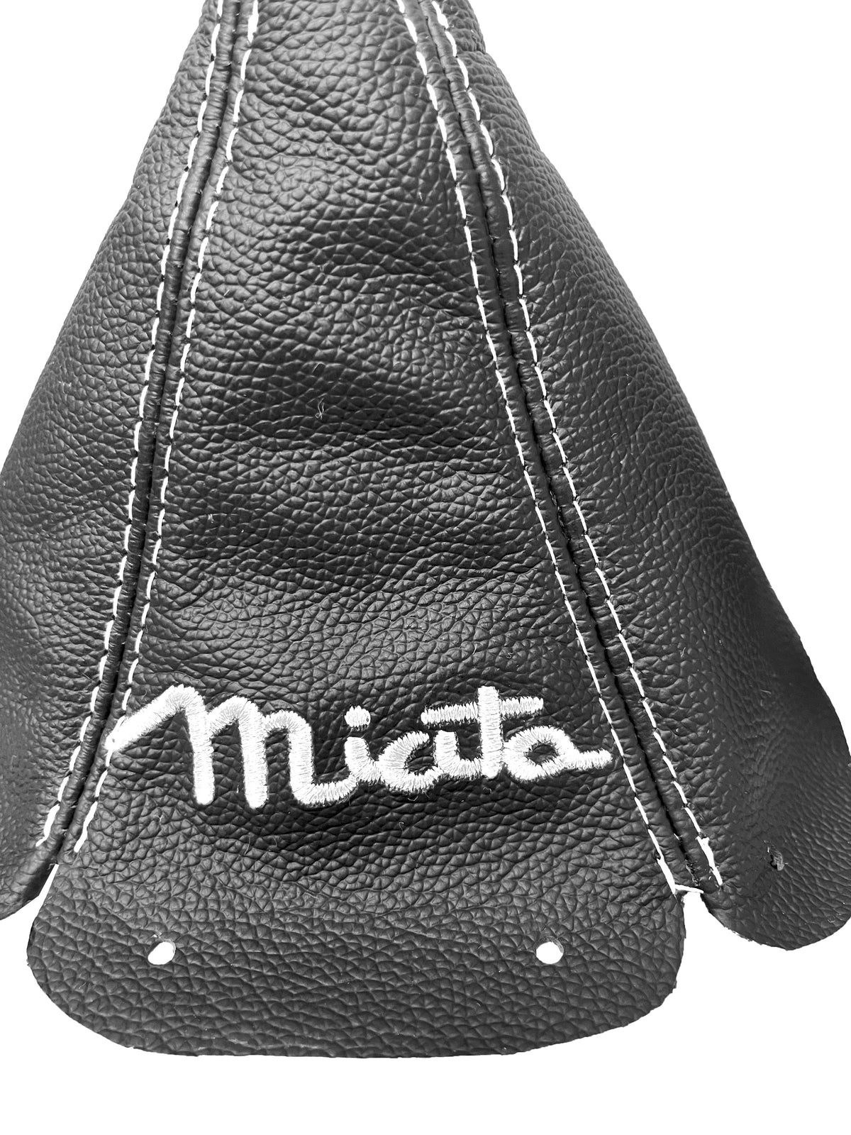 Embroidery Genuine Leather Handbrake & Shift Boot Cover For MZADA MK1 MX-5 1998-2005