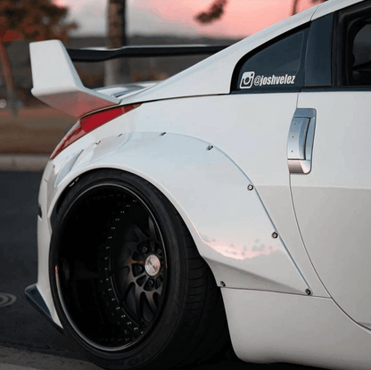 ZSPEC Low-Profile Body Kit Fastener, M5x20mm Titanium & Billet w/RIVET NUT, Per Each