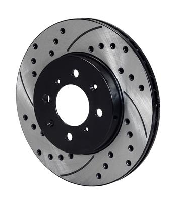 ROTOR BRAKE DRILLED SLOTTED