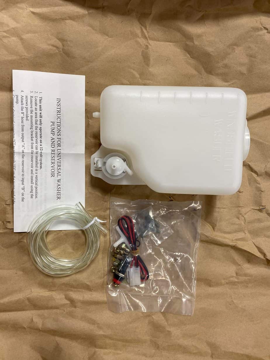 Windshield Washer Reservoir Kit