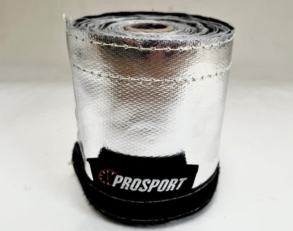 Aluminized  Heat Sleeve with Hook & Loop closure