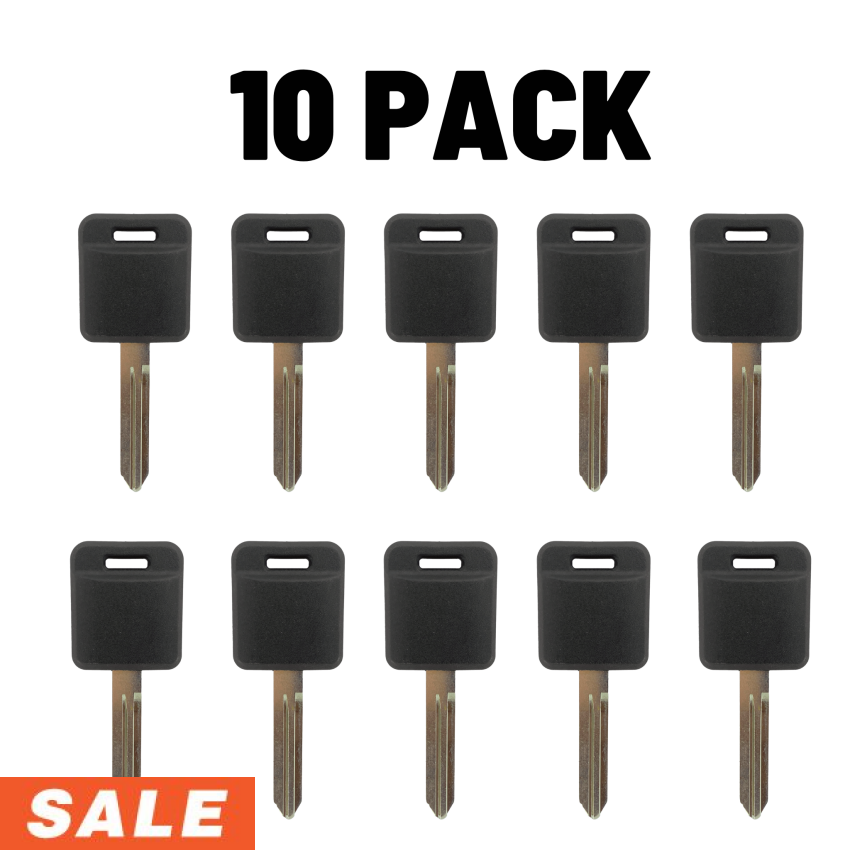 NI04 Transponder Key for Nissan Infiniti 2004-2019 (10 Pack)