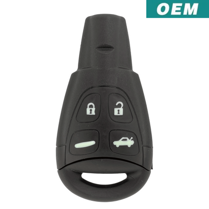 Saab 9-3 OEM 4 Button Key Fob 2003-2012 LTQSAAM433TX With WT47T Blade