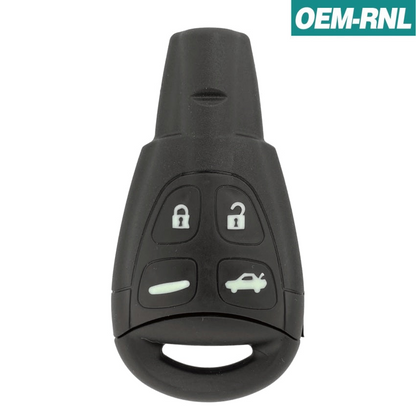 Saab 9-3 OEM 4 Button Key Fob 2003-2012 LTQSAAM433TX With WT47T Blade