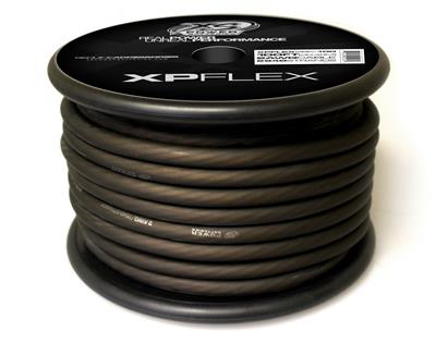 100 FT SPOOL 2 GA FLEX BLK
