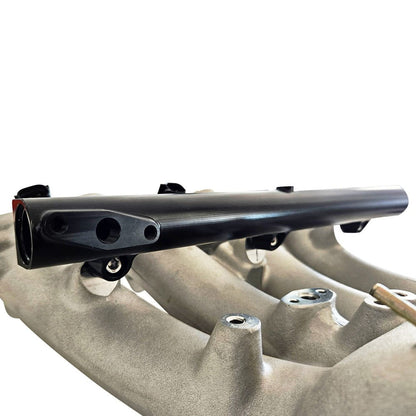BLOX Racing XTREME Aluminum B-Series Fuel Rail Black - GARAGE SALE