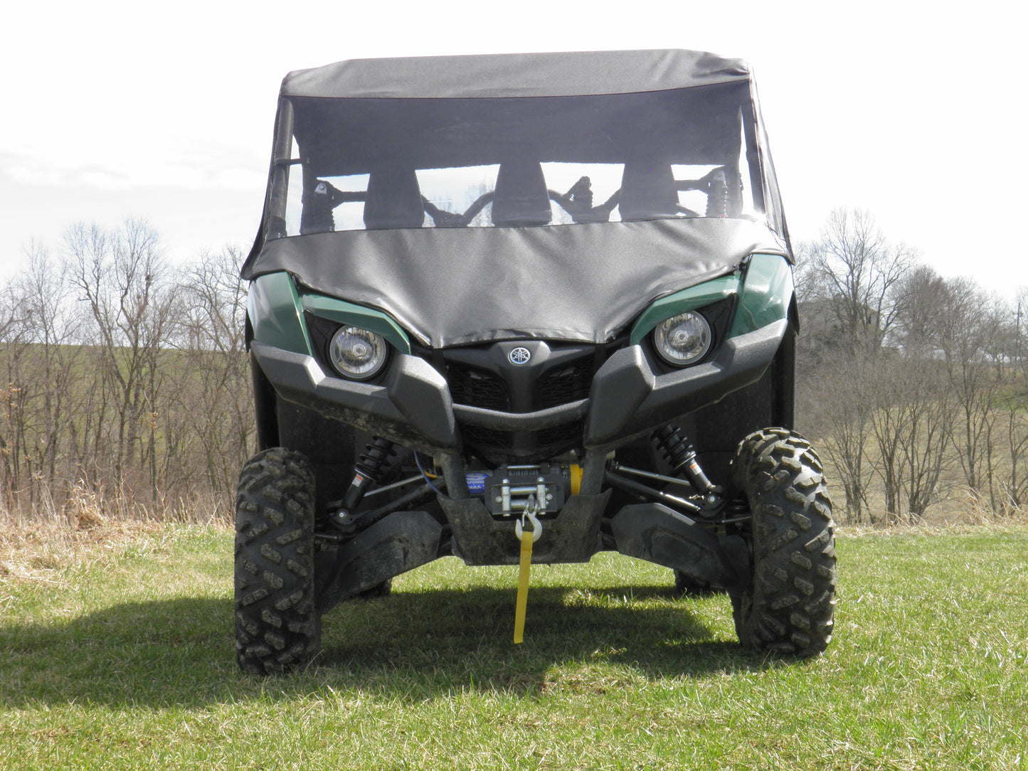 Yamaha Viking - Vinyl Windshield/Top/Rear Combo