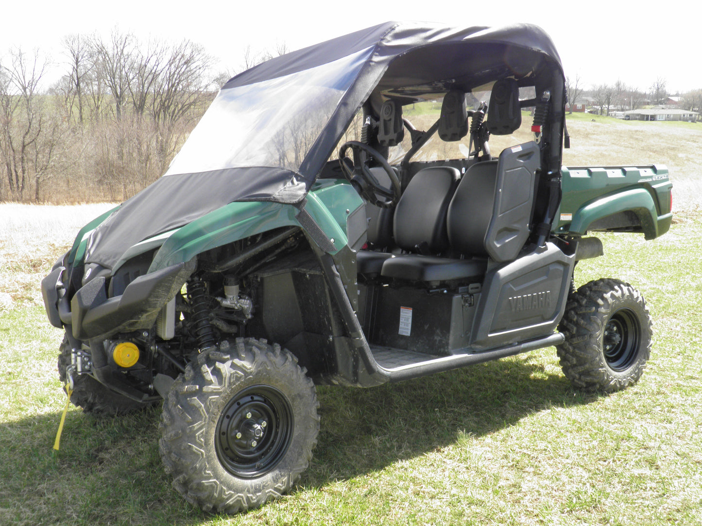 Yamaha Viking - Vinyl Windshield/Top/Rear Combo