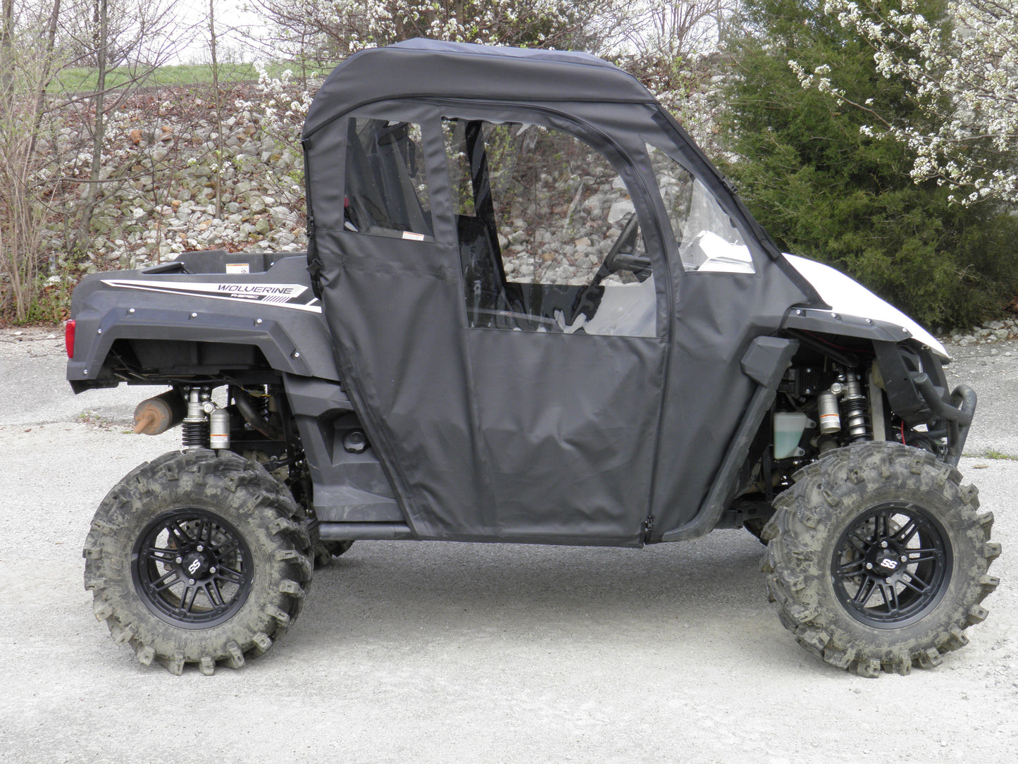 Yamaha Wolverine - Full Cab Enclosure for Hard Windshield (Full Doors)