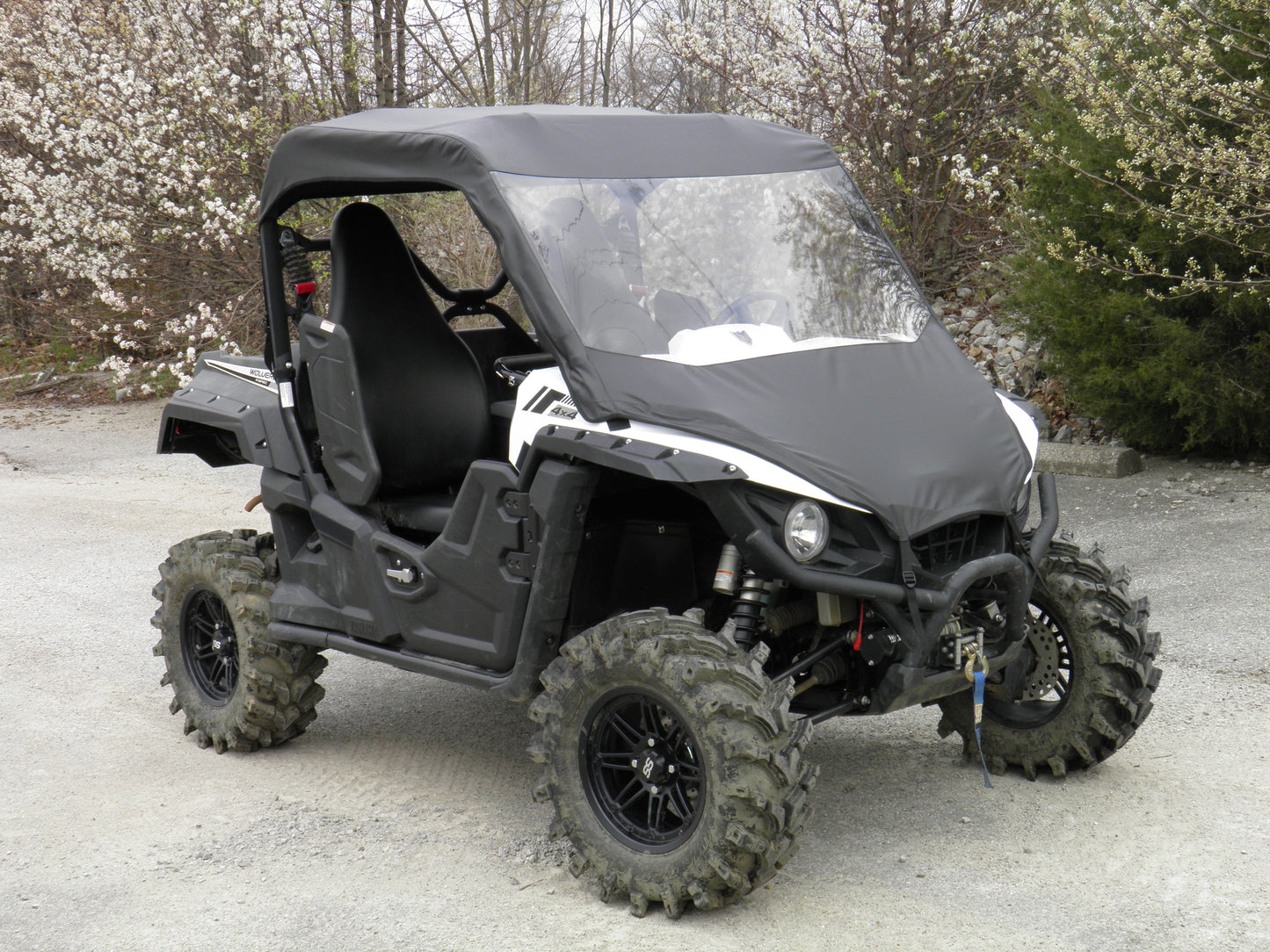Yamaha Wolverine - Vinyl Windshield/Top Combo
