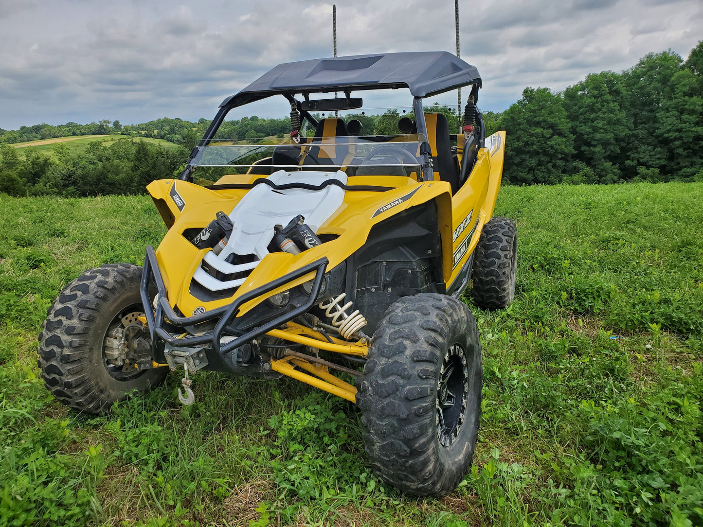 Yamaha YXZ 2016-2018 - Half Windshield w/Scratch Resistant Option