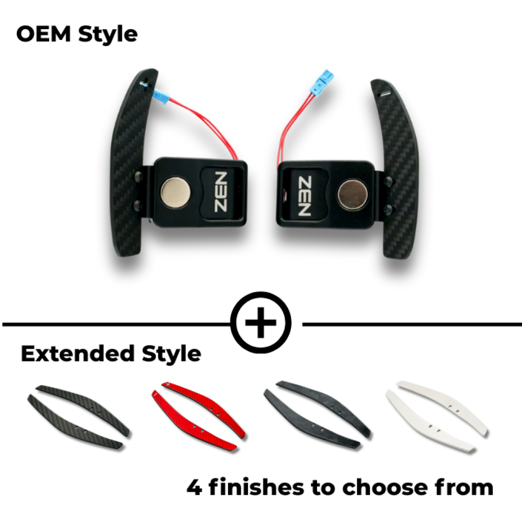 Zen Series™ Carbon Fiber Magnetic Paddle Shifters for BMW F Chassis