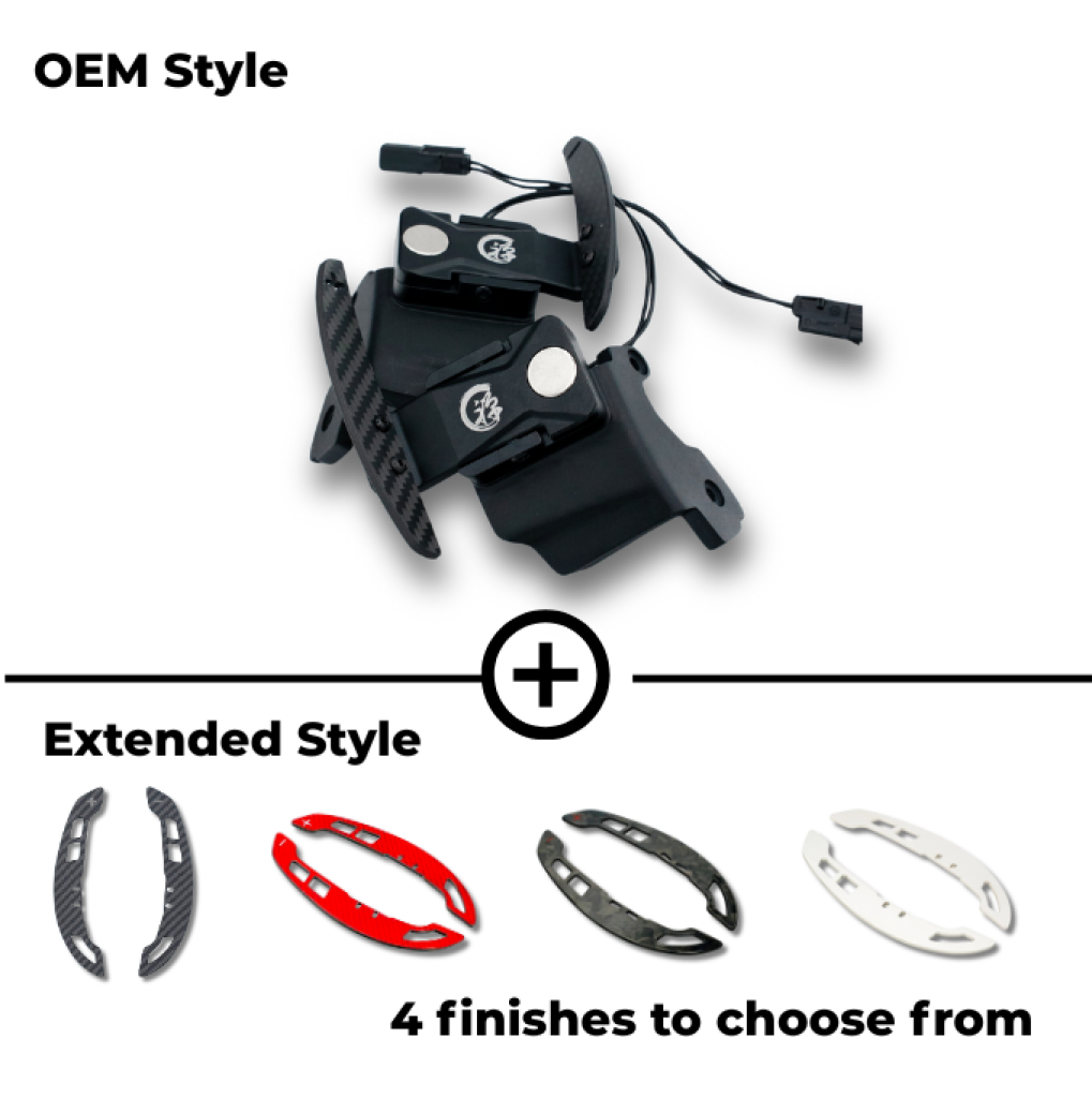 Zen Series™ Carbon Fiber Magnetic Paddle Shifters for Ford F150 Raptor